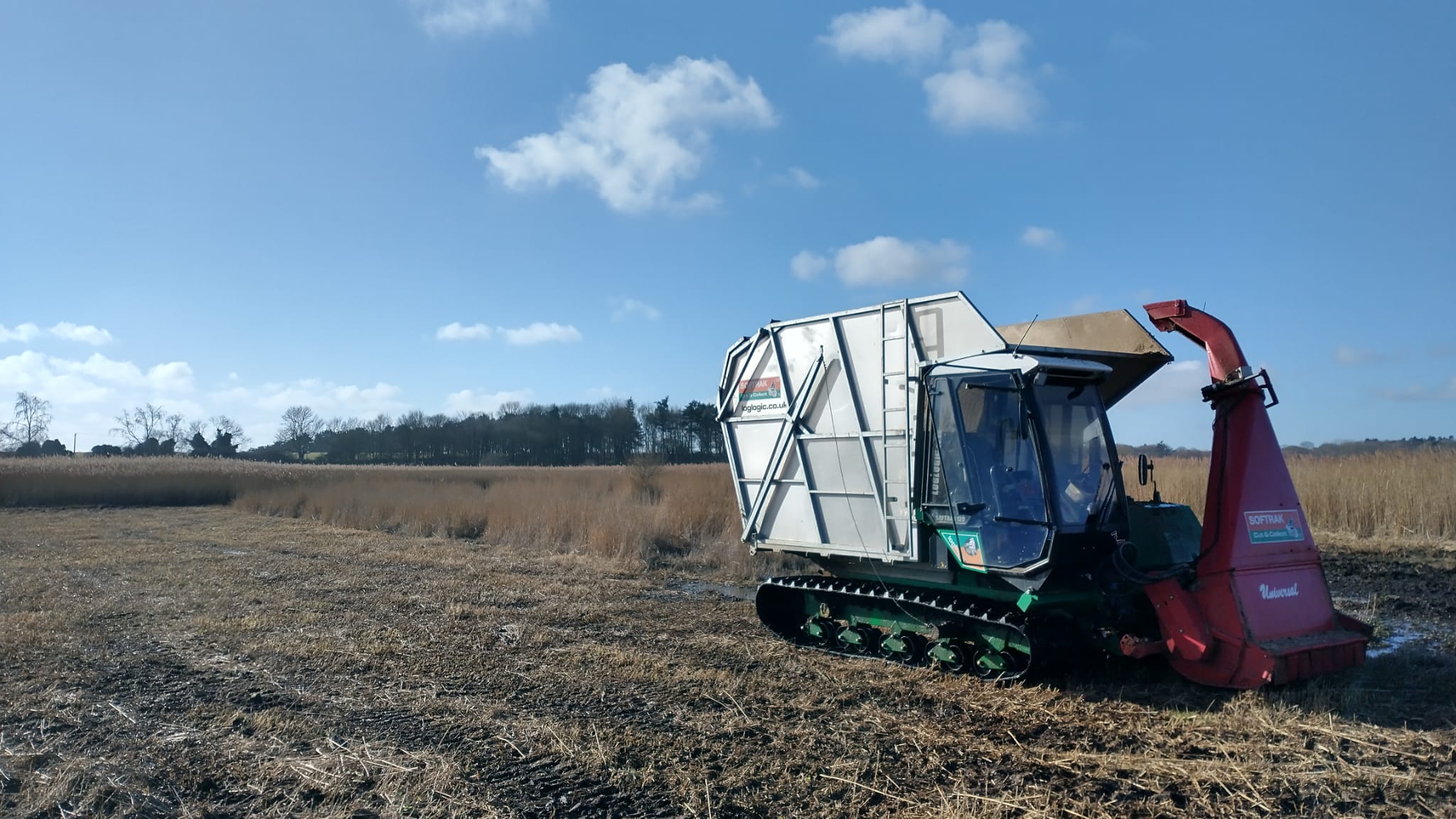 The softrak at Hen Reedbeds, Dan Doughty 