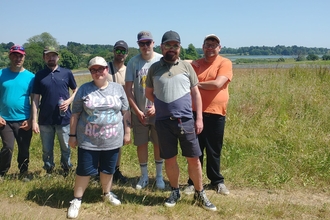 Realise Futures visit Martlesham Wilds