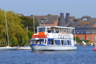 The Waveney Princess, a two storey boat