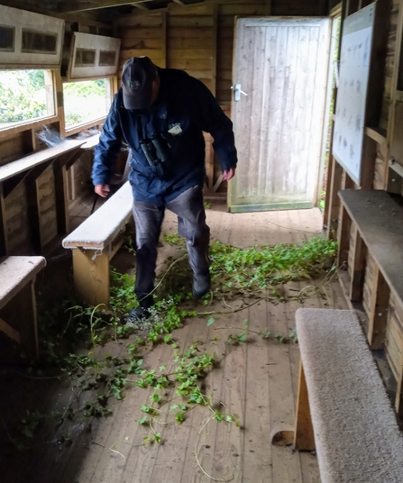 Paul in Pauls hide