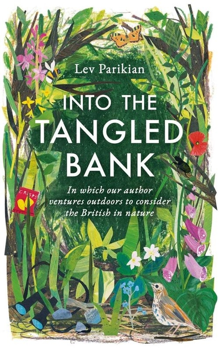 Book cover with illustration of British Wildlife