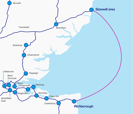 Sea Link map