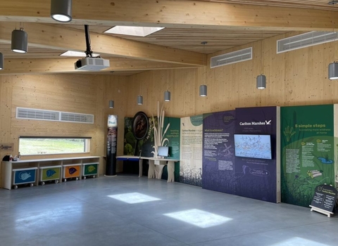 Discovery Room at Carlton Marshes