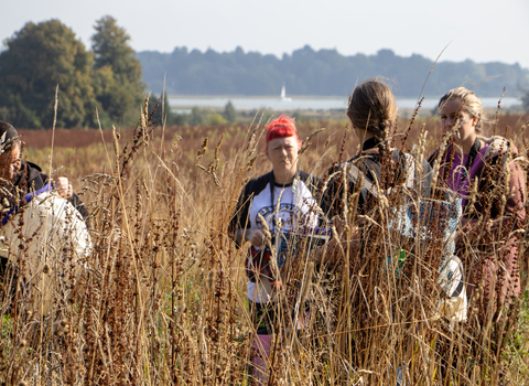 Suffolk Mind 'Waves' visit to Martlesham Wilds, October 2024